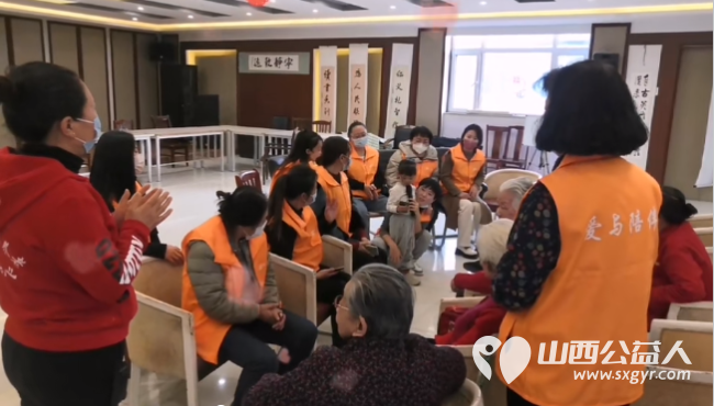 山西正诚社会工作服务中心组织爱心志愿者慰问比家美养老院老人 - 第6张 - 山西公益人 山西正诚社会工作服务中心组织爱心志愿者慰问比家美养老院老人 - 第6张