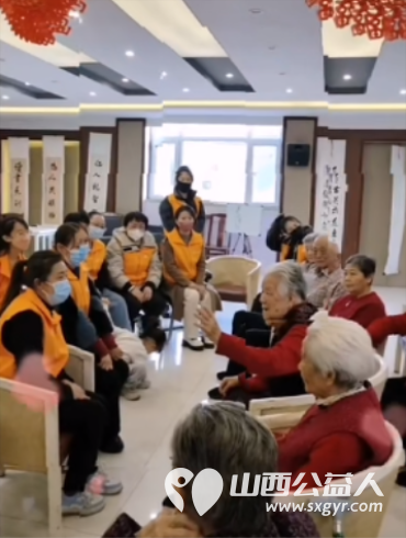山西正诚社会工作服务中心组织爱心志愿者慰问比家美养老院老人 - 第9张 - 山西公益人 山西正诚社会工作服务中心组织爱心志愿者慰问比家美养老院老人 - 第9张