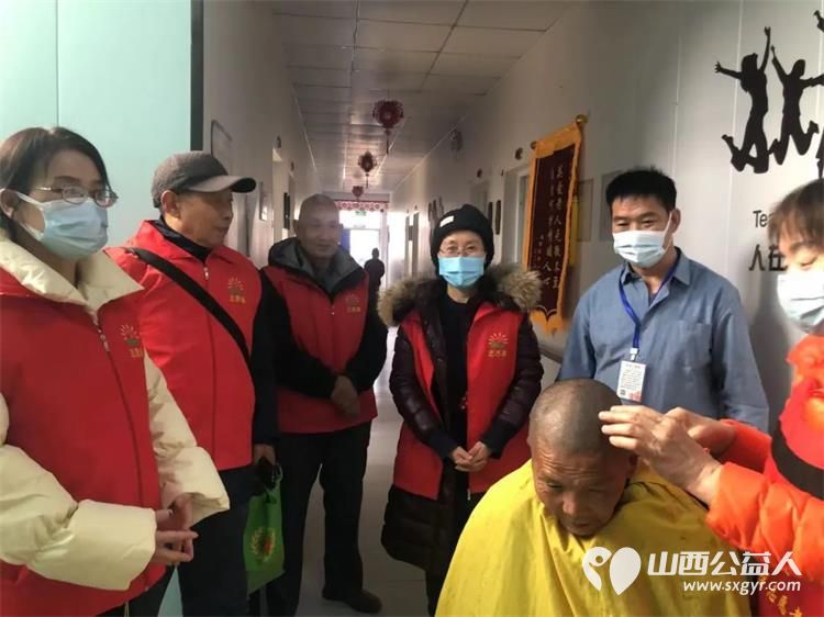 长治市阳光困境儿童帮扶协会赴长治市潞洲区南山田园敬老院开展义务理发活动 - 第2张