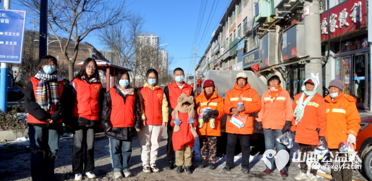 共青团石楼县委、石楼县青年志愿者协会、石楼县青年联合会组织青年志愿者、爱心商家开展“一杯姜茶•温暖石楼”志愿服务活动 - 第2张