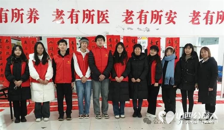 介休老年书画研究会与汾西矿业书法家协会共同在福馨园社区写春联·送万福 - 第2张