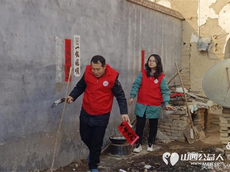 长治市善泽留守困境儿童救助协会志愿者去襄垣县善福镇南娥村看望独居老人高明友 - 第3张