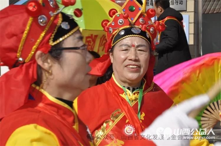 山西省文化发展基金会工会文化宣传志愿服务队文化宣传进社区新春慰问贾家寨 - 第9张