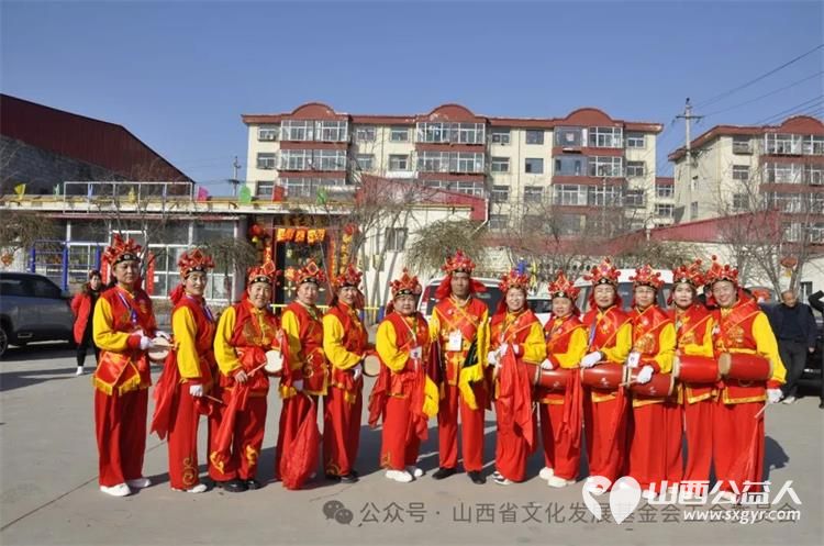 山西省文化发展基金会工会文化宣传志愿服务队文化宣传进社区新春慰问贾家寨 - 第2张