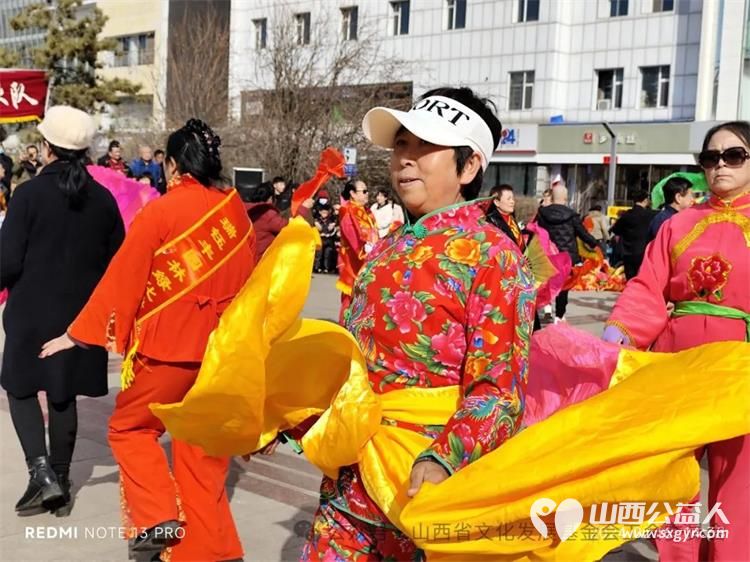 文化宣传进社区 山西省文化发展基金会工会文化宣传志愿服务队正月初七走进榆次文化广场 - 第8张