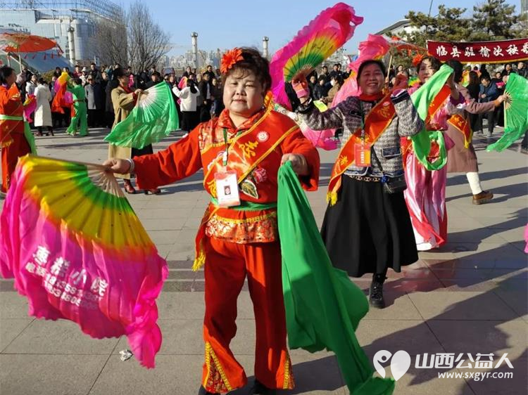 文化宣传进社区 山西省文化发展基金会工会文化宣传志愿服务队正月初七走进榆次文化广场 - 第6张