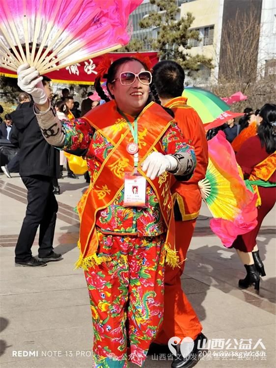 文化宣传进社区 山西省文化发展基金会工会文化宣传志愿服务队正月初七走进榆次文化广场 - 第10张