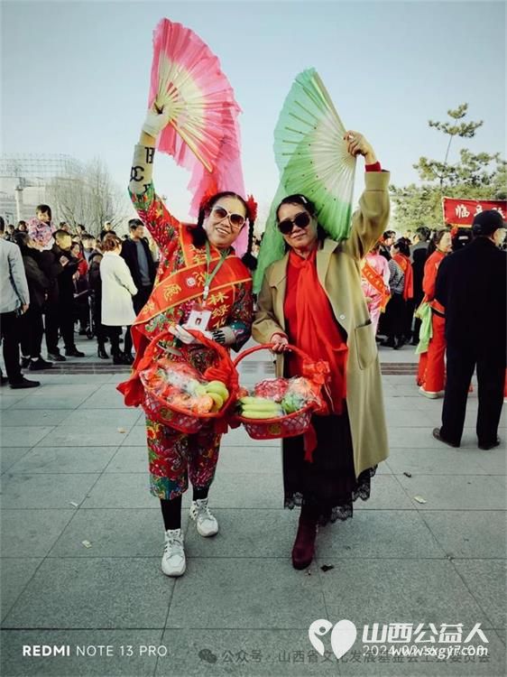 文化宣传进社区 山西省文化发展基金会工会文化宣传志愿服务队正月初七走进榆次文化广场 - 第9张