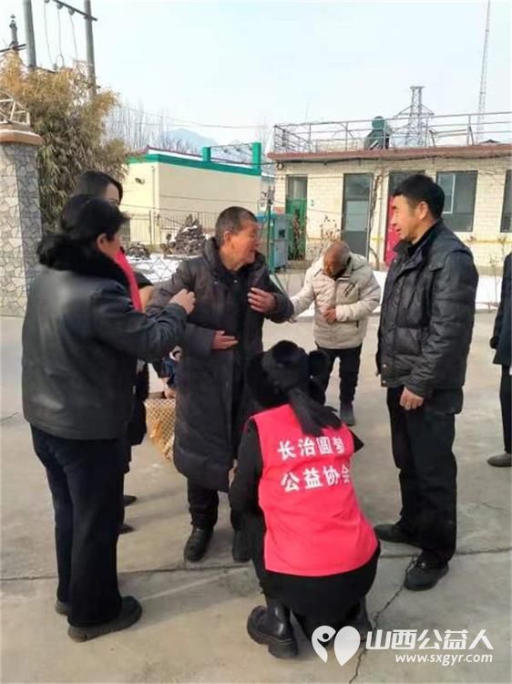 长治市圆梦公益协会组织志愿者元宵节去黄崖洞敬老院看望慰问爷爷奶奶 - 第24张