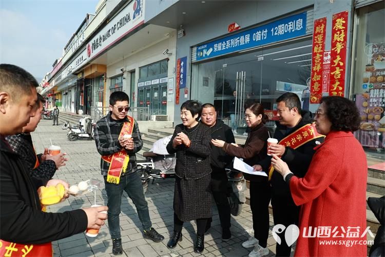 太原学花志愿服务中心在晋源区开展了学雷锋，献爱心，义务献血活动 - 第4张