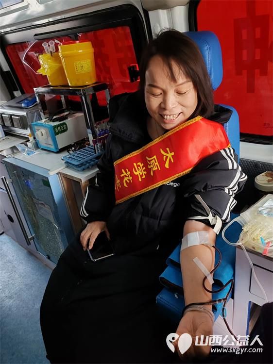 太原学花志愿服务中心在晋源区开展了学雷锋，献爱心，义务献血活动 - 第15张