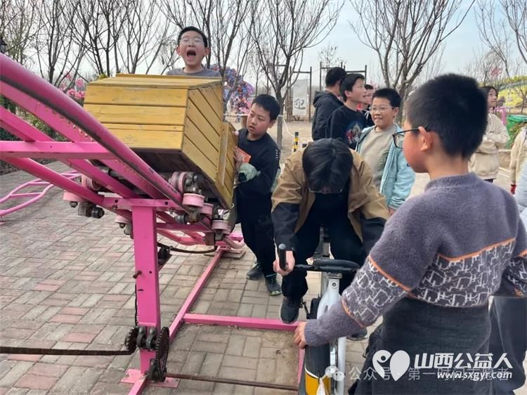 盐湖区第一时间志愿者协会带领困境儿童来到野趣大自然亲子农场一起感受春日的温暖时光 - 第5张