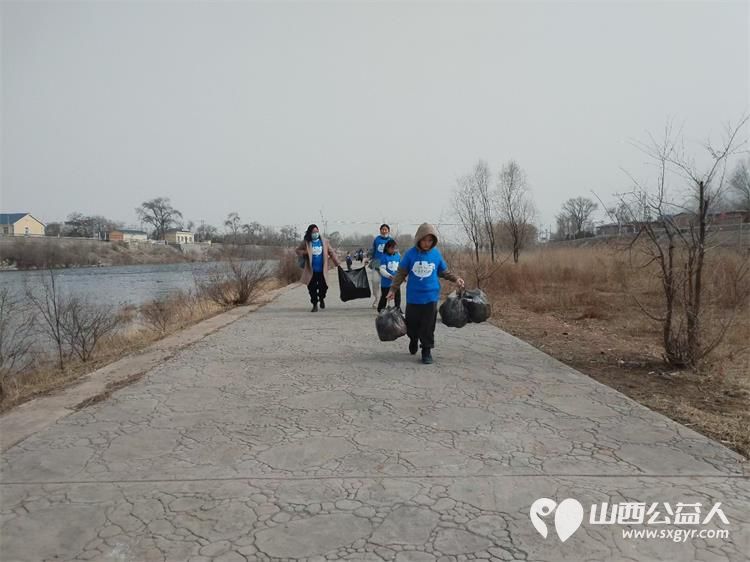 绿水青山榜样少年----“救地球、少年行之地球滤芯行动”亲子快乐联盟太原站沿汾河汾泉路沿岸举行了一场环境保护活动 - 第3张