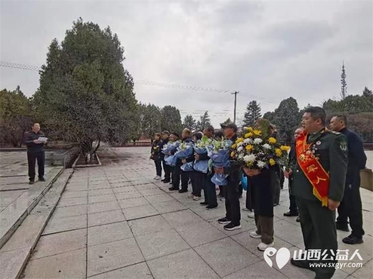 中华三晋公益烈士寻亲中心，新红网等一起走进太原郑村烈士陵园缅怀革命英烈 - 第5张