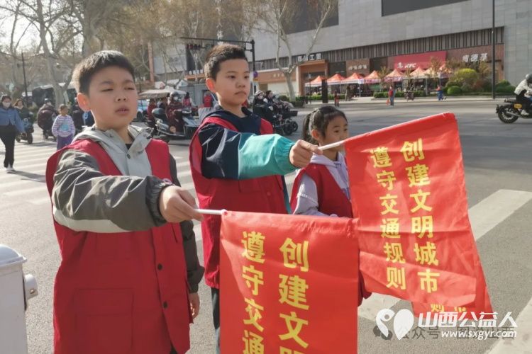 临汾市文明交通志愿者协会“弘扬雷锋精神，汇集志愿力量”雷锋月志愿服务圆满完成 - 第2张