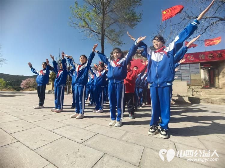 亲近自然山水传承红色基因在春天里向自然传习自然----记太原市一电学校春季研学活动 - 第7张