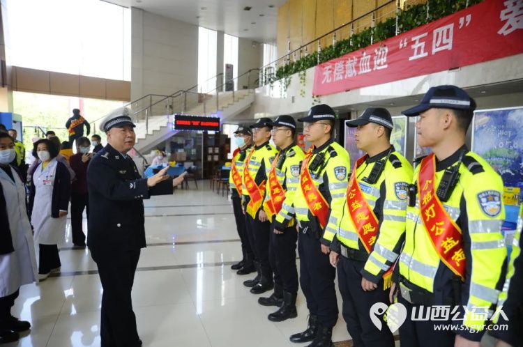 青春心向党护航新征程----小桔灯爱心联盟、山西省青年志愿者协会、太原市公安局龙城铁骑、太原市血液中心举办迎五四献热血活动 - 第4张 - 山西公益人 青春心向党护航新征程----小桔灯爱心联盟、山西省青年志愿者协会、太原市公安局龙城铁骑、太原市血液中心举办迎五四献热血活动 - 第4张