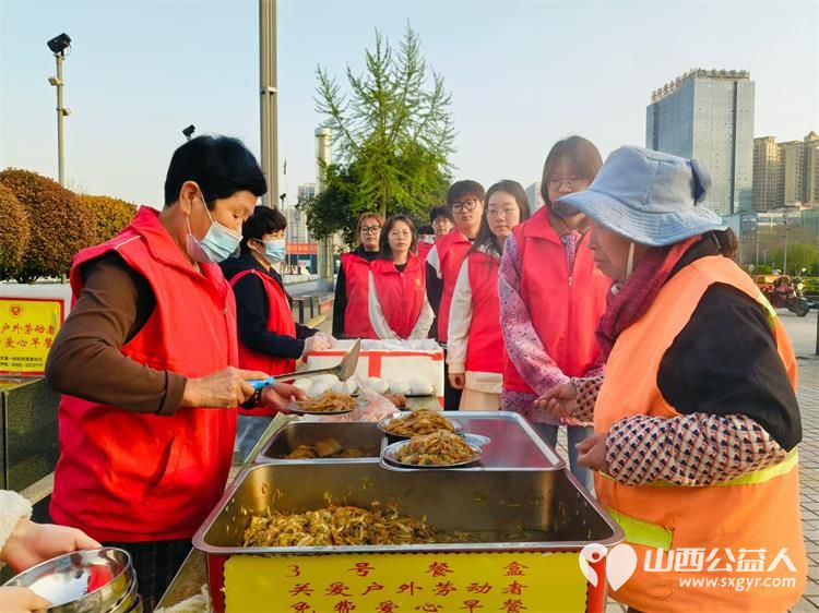 运城市盐湖区第一时间志愿者协会爱心早餐项目至2024年4月30日已运行2721天参与志愿者43156人次服务环卫工210148人次服务时长163148小时 - 第1张 - 山西公益人 运城市盐湖区第一时间志愿者协会爱心早餐项目至2024年4月30日已运行2721天参与志愿者43156人次服务环卫工210148人次服务时长163148小时 - 第1张