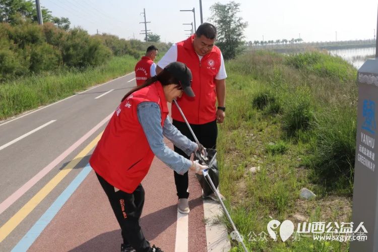 净湖行动,运城市第一时间志愿者保护盐湖生态守护碧海蓝天参加联合净湖专项行动 - 第10张 - 山西公益人 净湖行动,运城市第一时间志愿者保护盐湖生态守护碧海蓝天参加联合净湖专项行动 - 第10张
