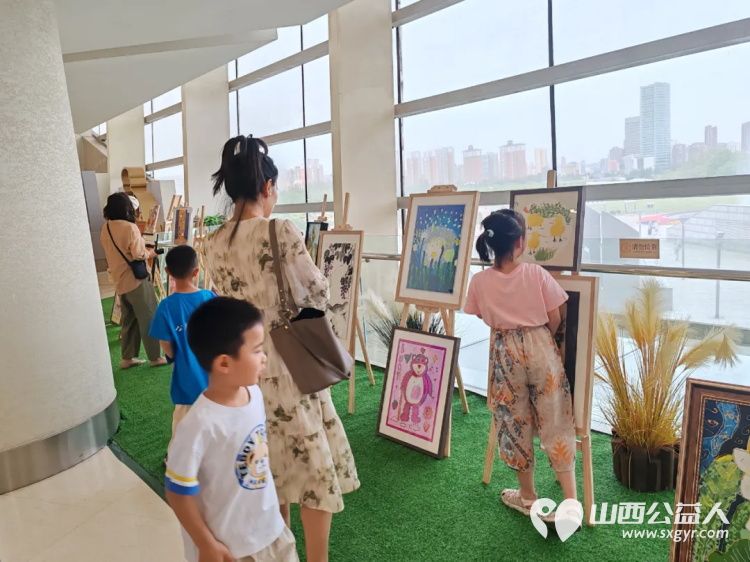 太原市儿童友好促进会、山西保利大剧院、太原市美之木特殊儿童康复训练中心、山西省残疾人基金会“关爱孤独症”儿童友好公益画展拍卖 - 第6张 - 山西公益人 太原市儿童友好促进会、山西保利大剧院、太原市美之木特殊儿童康复训练中心、山西省残疾人基金会“关爱孤独症”儿童友好公益画展拍卖 - 第6张