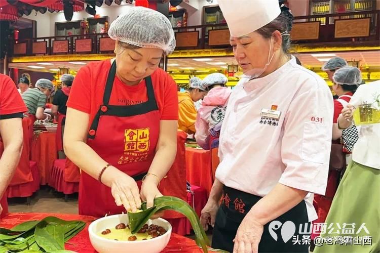 太原万柏林区小井峪街道工会联合山西会馆工会开展包粽子比赛活动小井峪街道工会共有21个队伍参加 - 第24张