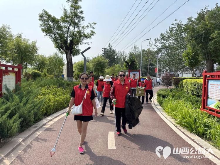 保护母亲河 阳泉义工在行动2024年第20期“保护母亲河”巡河净滩活动在白羊墅湿地公园开展 - 第2张 - 山西公益人 保护母亲河 阳泉义工在行动2024年第20期“保护母亲河”巡河净滩活动在白羊墅湿地公园开展 - 第2张