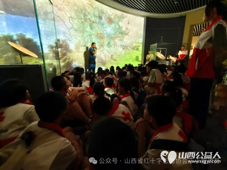 山西省红十字志愿协会小小宣讲员走进博物院 了解山西文化和历史体验文化魅力 - 第6张 - 山西公益人 山西省红十字志愿协会小小宣讲员走进博物院 了解山西文化和历史体验文化魅力 - 第6张