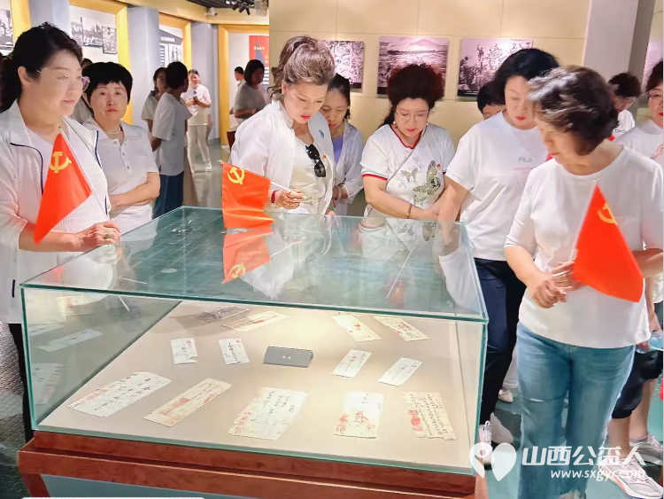 长治市爱心妈妈公益协会走进沁县开展“七一”主题党日活动参观牺盟会新军纪念馆接受革命教育 - 第5张