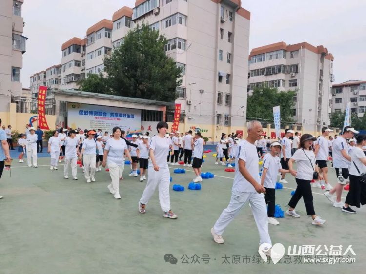 太原市绿舟应急救援促进中心参加山西省第十八次全国特奥日活动绿舟志愿者们协助运动员们一起参与活动 - 第3张 - 山西公益人 太原市绿舟应急救援促进中心参加山西省第十八次全国特奥日活动绿舟志愿者们协助运动员们一起参与活动 - 第3张