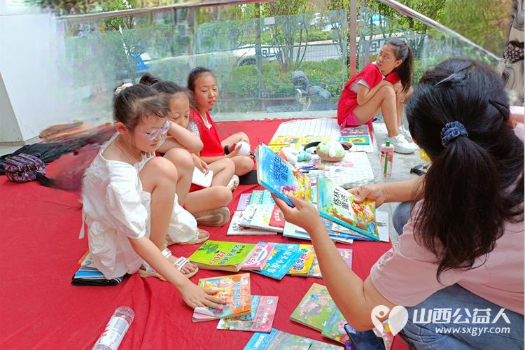 小市场大梦想爱心伴成长 小店区营盘街道南内环街二社区“营在未来”第三届儿童跳蚤市场活动记录 - 第15张