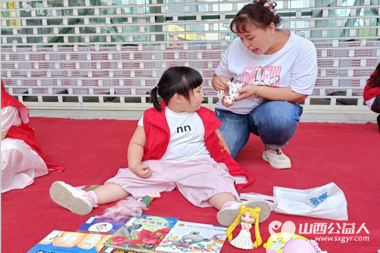 小市场大梦想爱心伴成长 小店区营盘街道南内环街二社区“营在未来”第三届儿童跳蚤市场活动记录 - 第12张