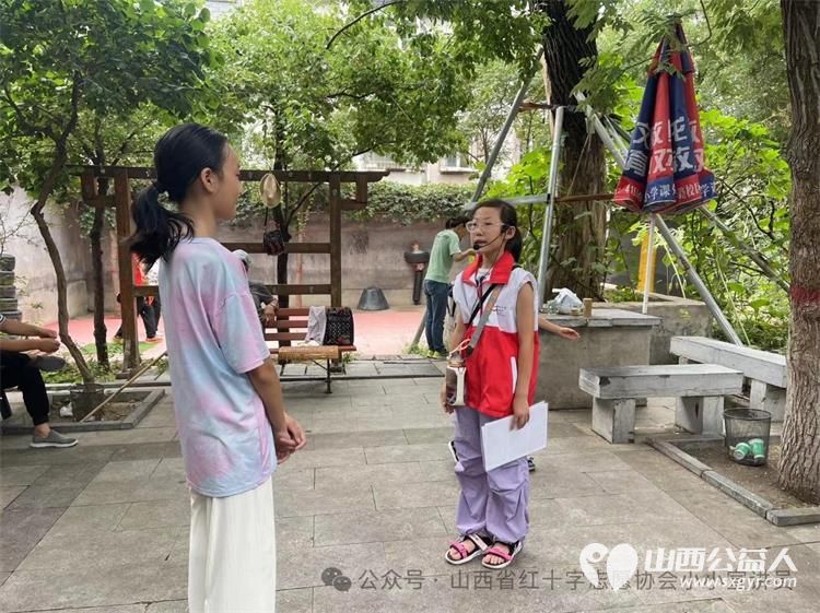 文瀛公园里山西省红十字小小宣讲员的快乐志愿服务时光彰显暖心志愿精神 - 第18张 - 山西公益人 文瀛公园里山西省红十字小小宣讲员的快乐志愿服务时光彰显暖心志愿精神 - 第18张