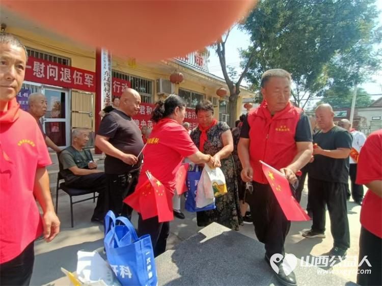 清徐县阳光益佳退役军人爱心驿站在集义乡东辽西村举办崇尚英雄----迎八一慰问百名退役军人活动 - 第16张