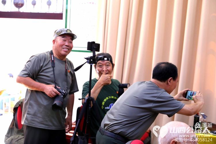 山西省三晋文化研究会、红色文化中心艺术团，赴山西省省军区第三干休所八一慰问演出 - 第4张