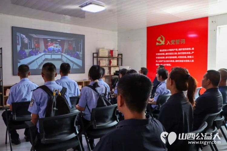 山西警察学院“三下乡”社会实践团队赴吕梁市蓝天救援队观摩学习 - 第4张