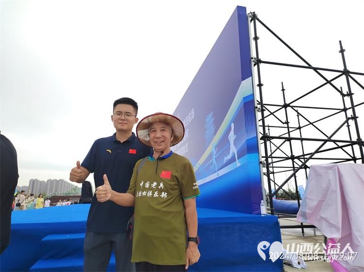 太原市骑行爱好者闫敏和骑行协会志愿者参加在晋阳湖举办的全国全民健身日山西主会场健康跑活动 - 第7张