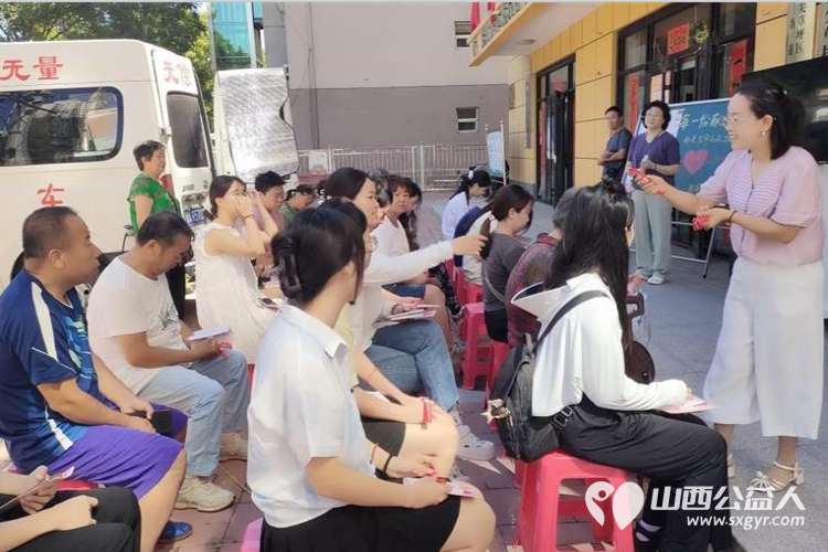 太原市乾泽园社区联合太原市血液中心开展 “无偿献血、凝聚爱心”志愿活动 - 第1张 - 山西公益人 太原市乾泽园社区联合太原市血液中心开展 “无偿献血、凝聚爱心”志愿活动 - 第1张