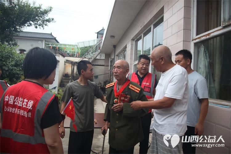 铭记烽火情爱满老兵心----中国公益在线·忻州爱心工作站志愿者深情探望抗美援朝老军人公益活动纪实 - 第15张