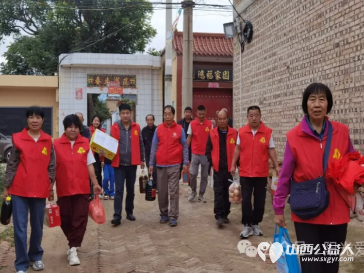 嘘寒问暖送关怀走访慰问献真情 忻州阳光爱心公益志愿者协会开展了暖心慰问孤寡老人志愿服务活动 - 第3张