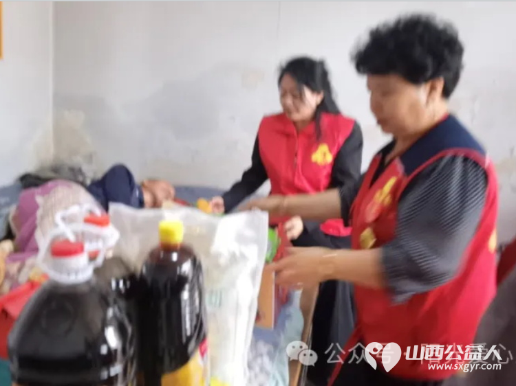嘘寒问暖送关怀走访慰问献真情 忻州阳光爱心公益志愿者协会开展了暖心慰问孤寡老人志愿服务活动 - 第8张