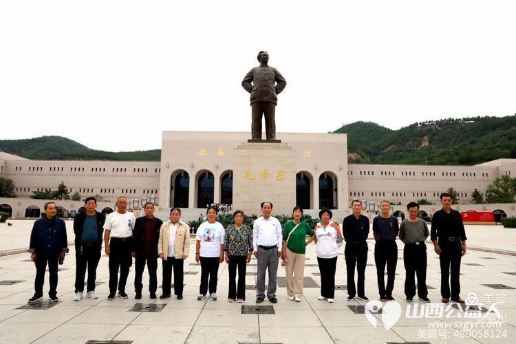 追寻红色足迹弘扬延安精神山西省三晋文化研究会红色文化中心学习参观团乘车前往延安 - 第14张