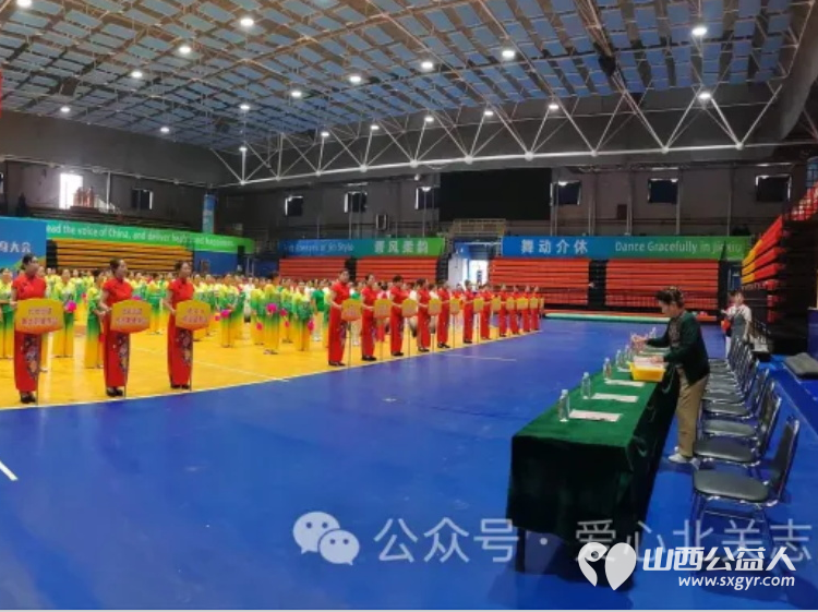 志愿服务温暖银龄岁月介休市北关街道彦博路社区志愿者协会在晋中市第四届老年人健身大会介休分会志愿服务纪实 - 第6张