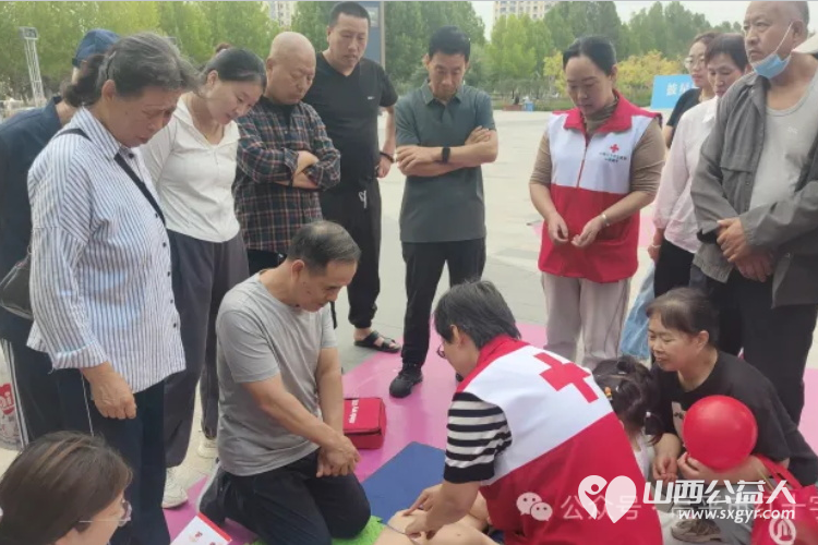 急救守护，点亮生命之光----高平市红十字会开展第25个“世界急救日”主题宣传活动 - 第16张