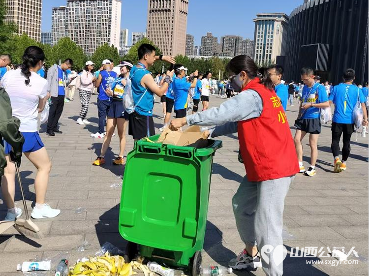 太原市志愿者小分队组织志愿者参加太原市2024年马拉松比赛志愿服务 - 第29张