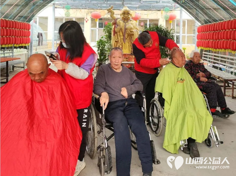 长治市阳光困境儿童帮扶协会志愿者赴长治市潞州区福乐养老院开展志愿服务活动 - 第2张