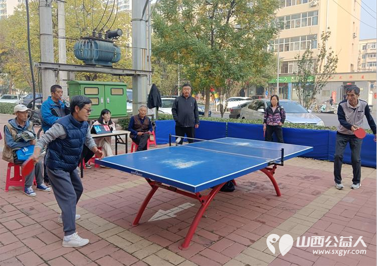 太原市乾泽园社区在社区党群服务中心开展了“全民健身乒乓球比赛”活动 - 第4张