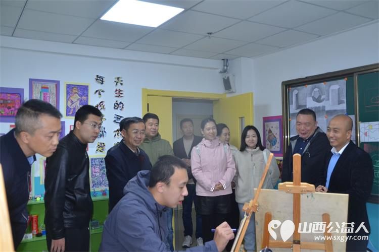 感谢农工党太原市直第九支部委员会莅临太原市灵星社区服务中心阳曲校区了解孩子们的康复训练为孩子们捐赠米面油鸡蛋等生活用品 - 第6张 - 山西公益人 感谢农工党太原市直第九支部委员会莅临太原市灵星社区服务中心阳曲校区了解孩子们的康复训练为孩子们捐赠米面油鸡蛋等生活用品 - 第6张