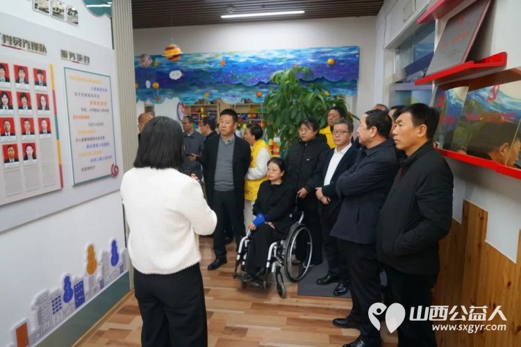 新模式，“星”希望----山西省残疾人福利基金会秘书长李方受邀太原市心予康复园参观调研 - 第4张