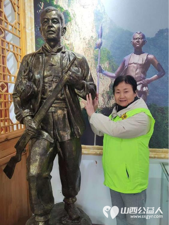 传承红色基因不忘初心砥砺前行 晋城市绿丝带志愿者协会党支部开展了走进桥岭村军鞋厂纪念馆红色教育基地参观学习的活动 - 第49张