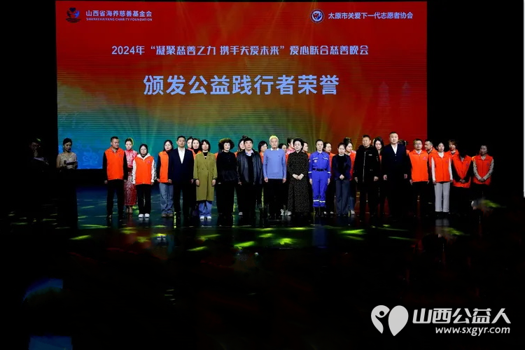 凝聚慈善之力携手关爱未来 山西省海养慈善基金会、太原市关爱下一代志愿者协会2024年爱心联合慈善文艺晚会在青年宫隆重举行 - 第1张